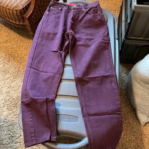 Vintage (1997) Levi’s Silvertab Purple Jeans